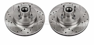 PowerStop Evolution Drilled and Slotted Rotors - AR8126XPR
