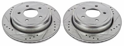 PowerStop Evolution Drilled and Slotted Rotors - AR8165XPR