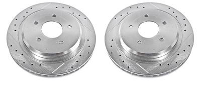 PowerStop Evolution Drilled and Slotted Rotors - AR8261XPR