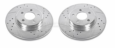 PowerStop Evolution Drilled and Slotted Rotors - AR8358XPR