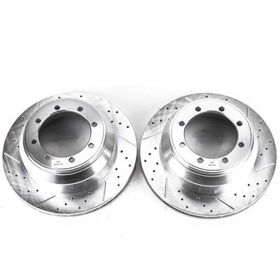 PowerStop Evolution Drilled and Slotted Rotors - AR8570XPR