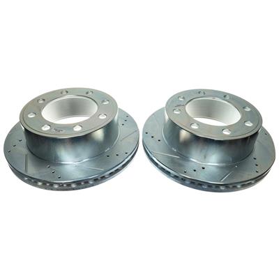 PowerStop Evolution Drilled and Slotted Rotors - AR8571XPR