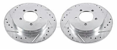 PowerStop Evolution Drilled and Slotted Rotors - AR8587XPR
