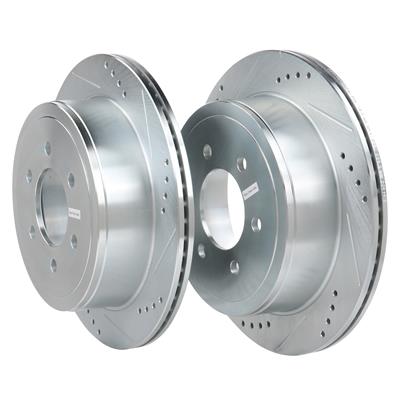 PowerStop Evolution Drilled and Slotted Rotors - AR8598XPR