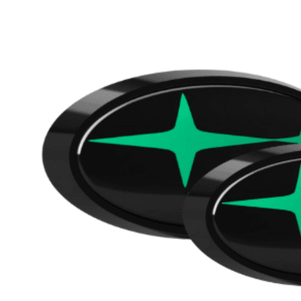JDMuscle Racing Art [15-21 WRX/STI] Front + Rear Emblem Kit