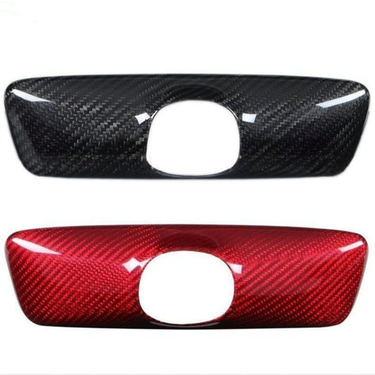 Tesery Dry Carbon Fiber Interior Rearview Mirror Cover for Model 3/Y | 4 Finishes | Lightweight