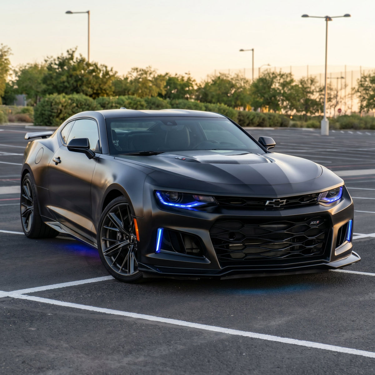 RGB Halo Kits Chevrolet Camaro Flow Series Multicolor DRL Boards (2016-2018) - image 2