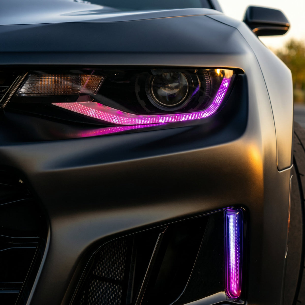 RGB Halo Kits Chevrolet Camaro Flow Series Multicolor DRL Boards (2016-2018) - image 3