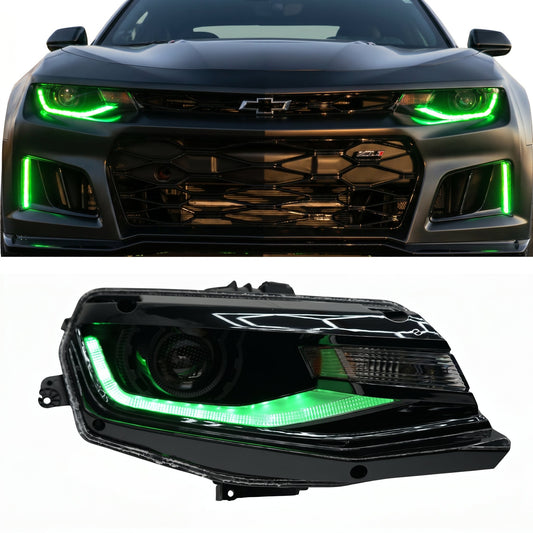 RGB Halo Kits Chevrolet Camaro Flow Series Multicolor DRL Boards (2016-2018)