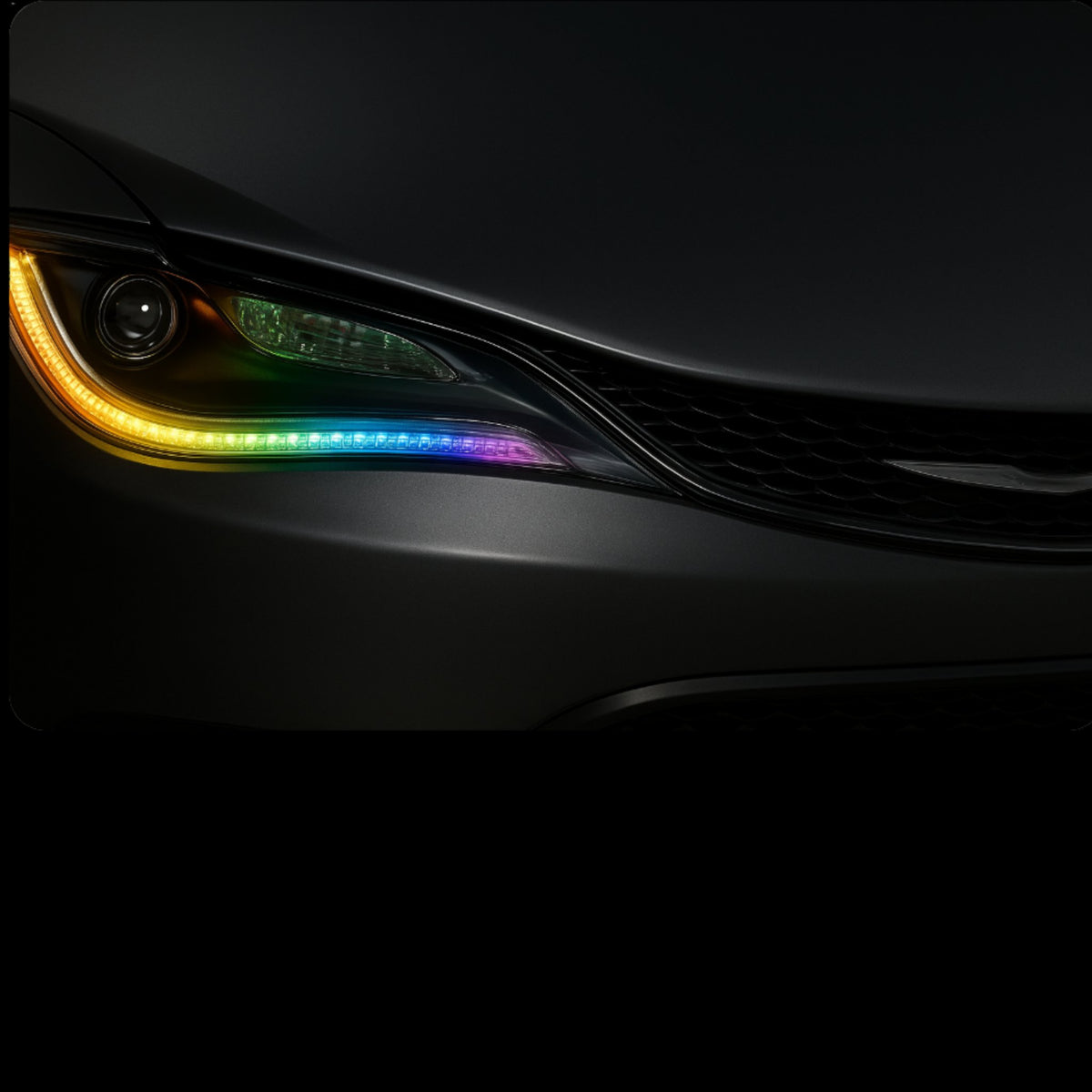 RGB Halo Kits Chrysler 200 Flow Series DRL Boards (2015-2017)