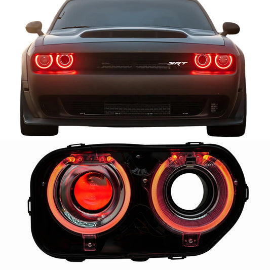 RGB Halo Kits Dodge Challenger RGBW DRL Boards (2015-2024)