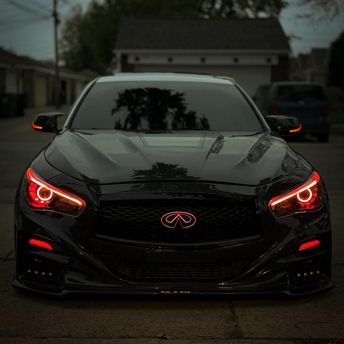 RGB Halo Kits Infiniti Q50 Multicolor Flow DRL Boards (2014-2024) - image 3