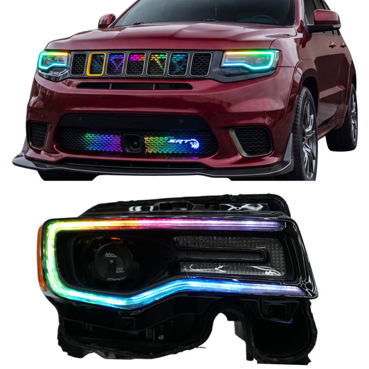 RGB Halo Kits Jeep Grand Cherokee Multicolor DRL Boards (2014-2021)