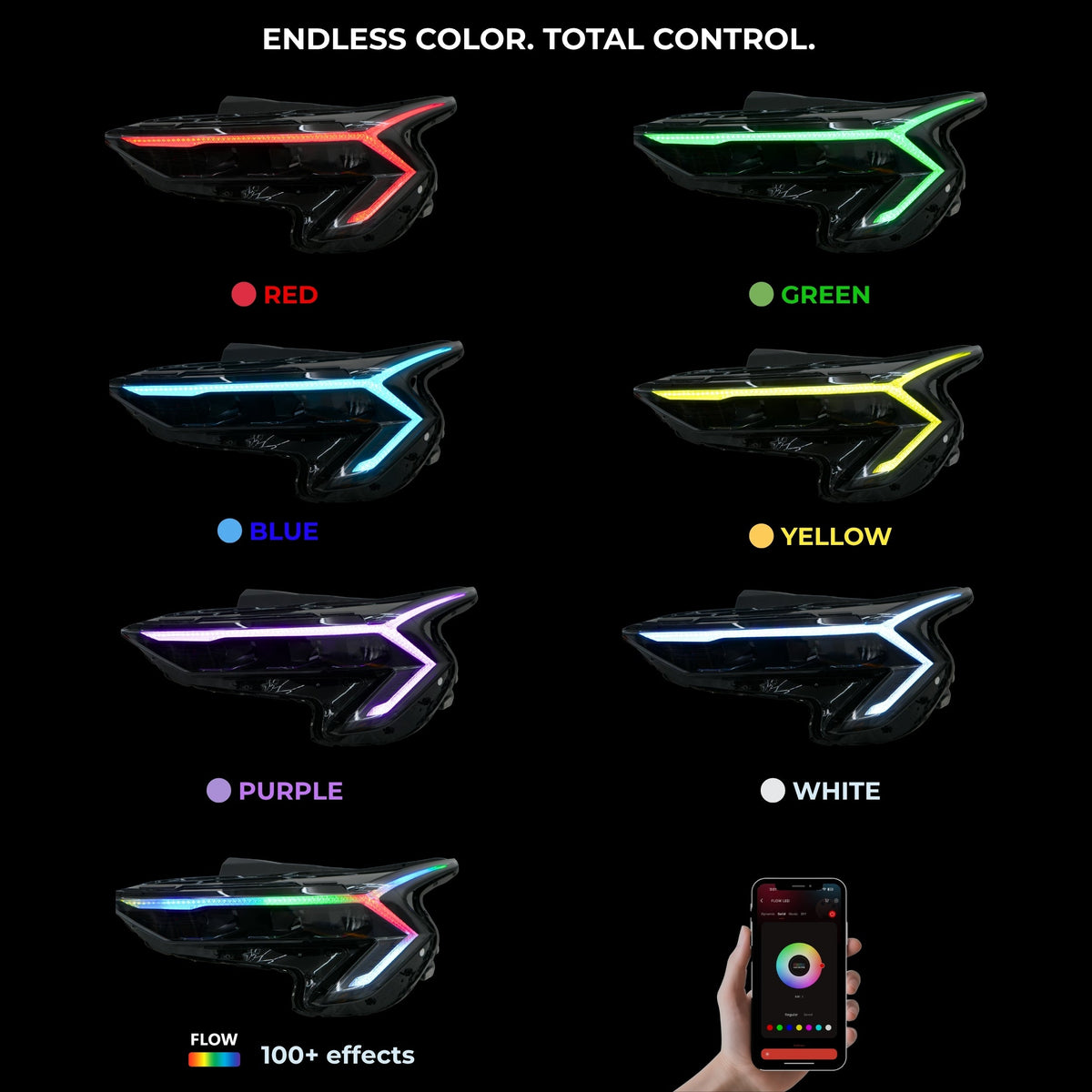 RGB Halo Kits Kia K5 Flow Multicolor DRL Boards (2025-2026) - image 2