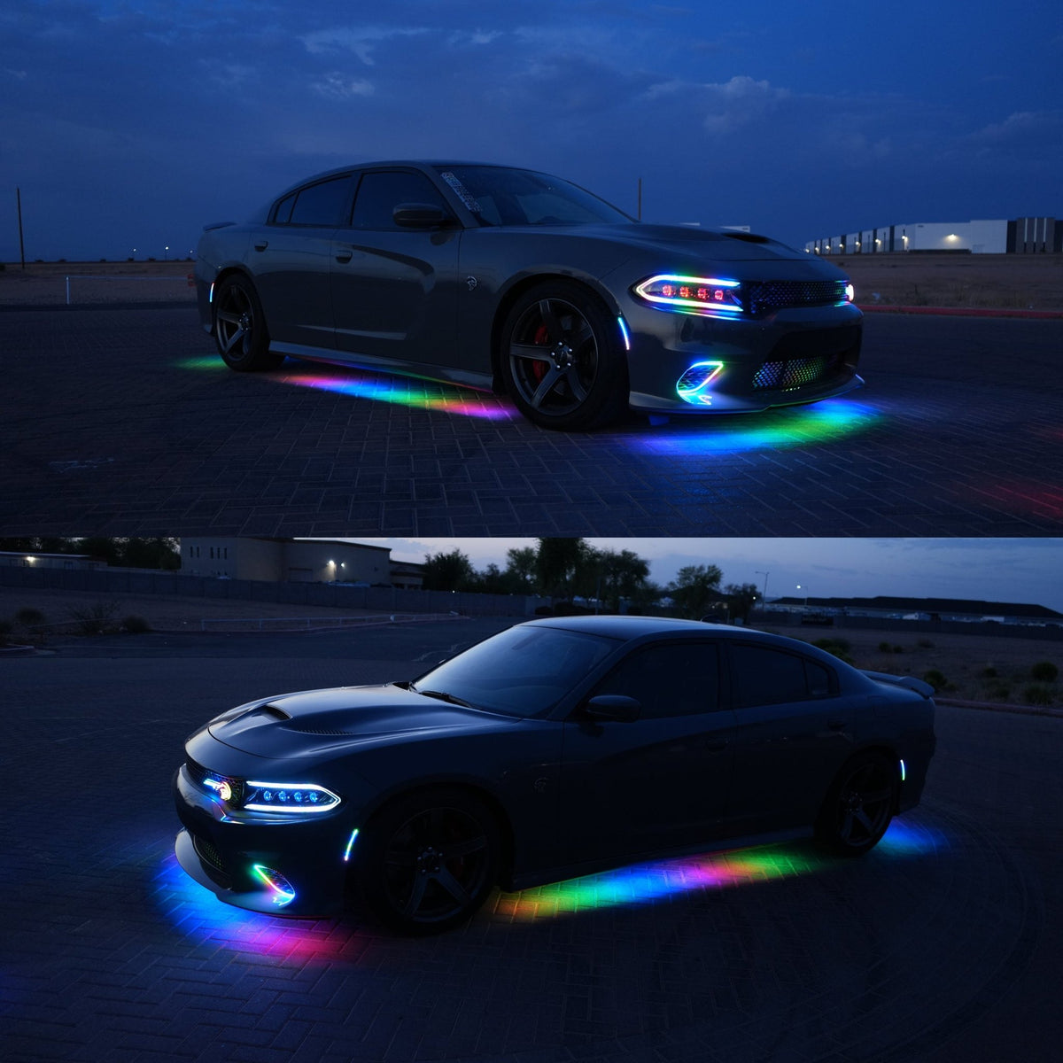 RGB Halo Kits LED Underglow Lighting Kit 3.0 | 4pc Flexible - image 3