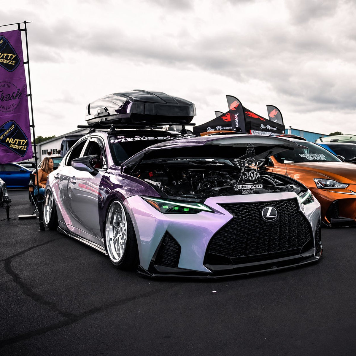RGB Halo Kits Lexus IS Multicolor Flow Series DRL Boards (2021-2026) - image 2