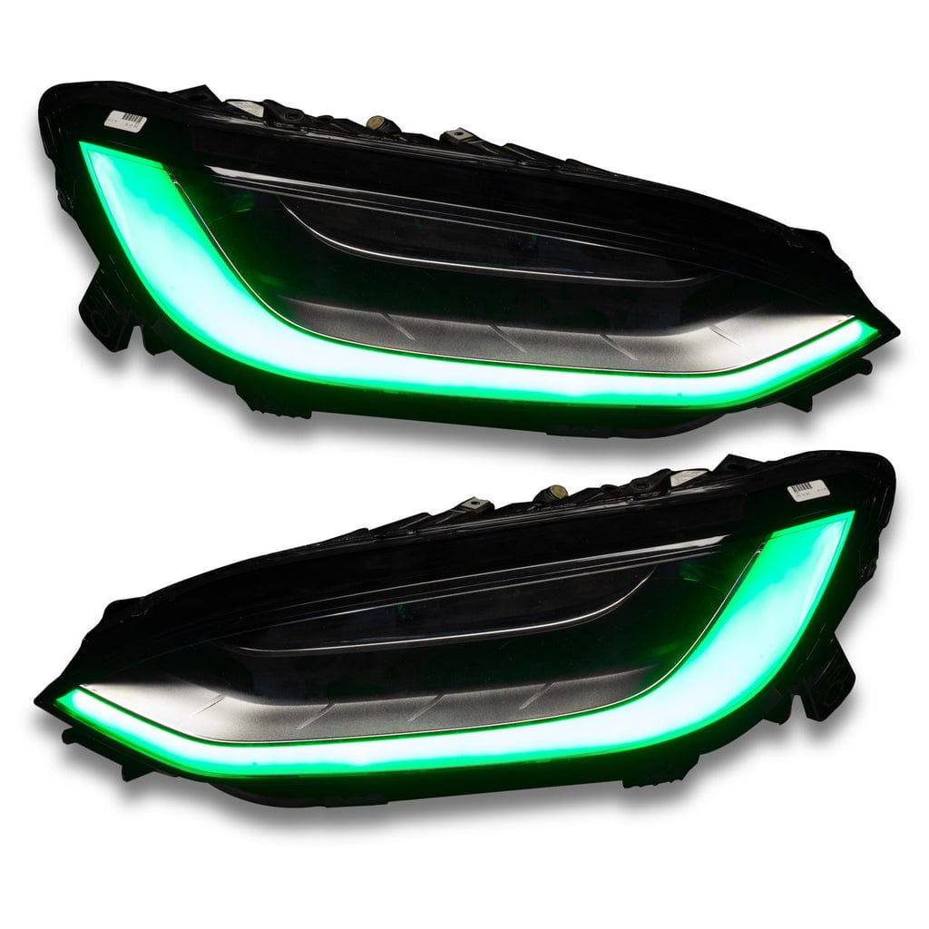 RGB Halo Kits Tesla Model X Multicolor Flow DRL Boards (2016-2021) - image 3