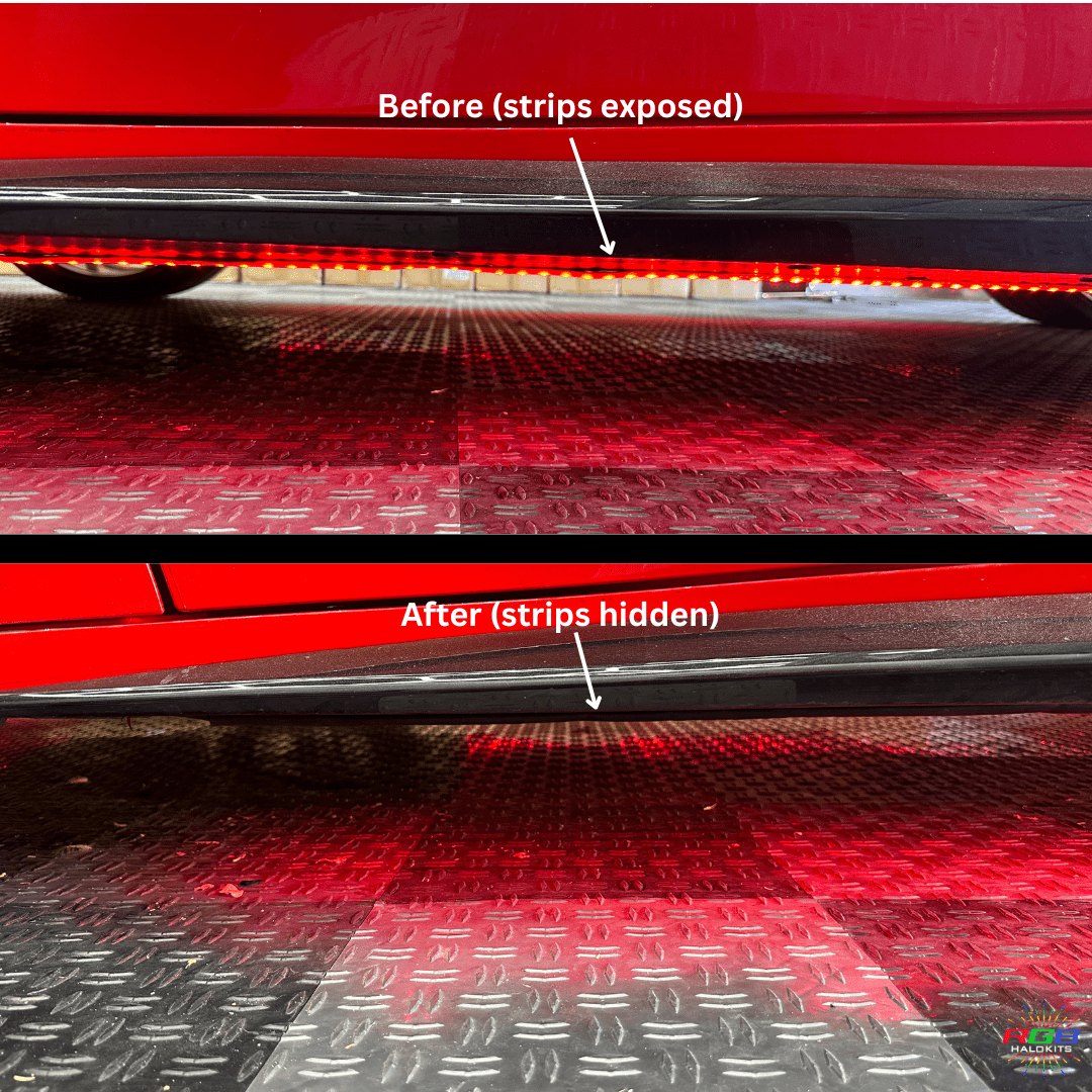 RGB Halo Kits Underglow Strip Hiding Kit - image 3