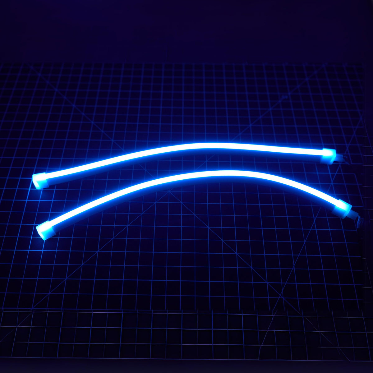 RGB Halo Kits Universal Side Emitting Flexible DRL Diffused Strips | Multicolor - image 7