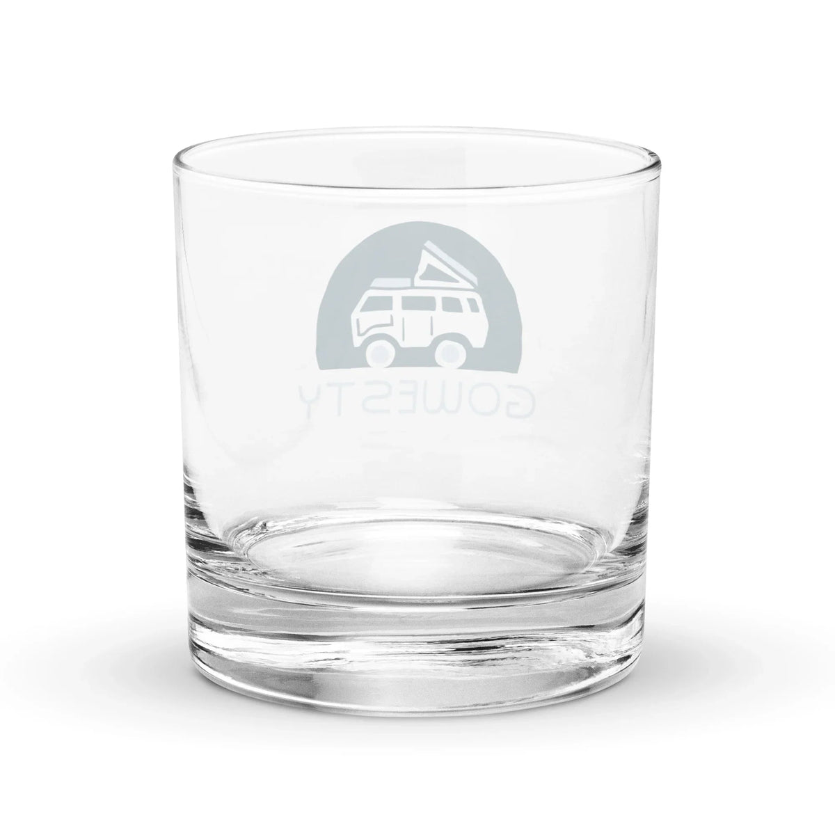 Rollyn GoWesty Logo Rocks Glass