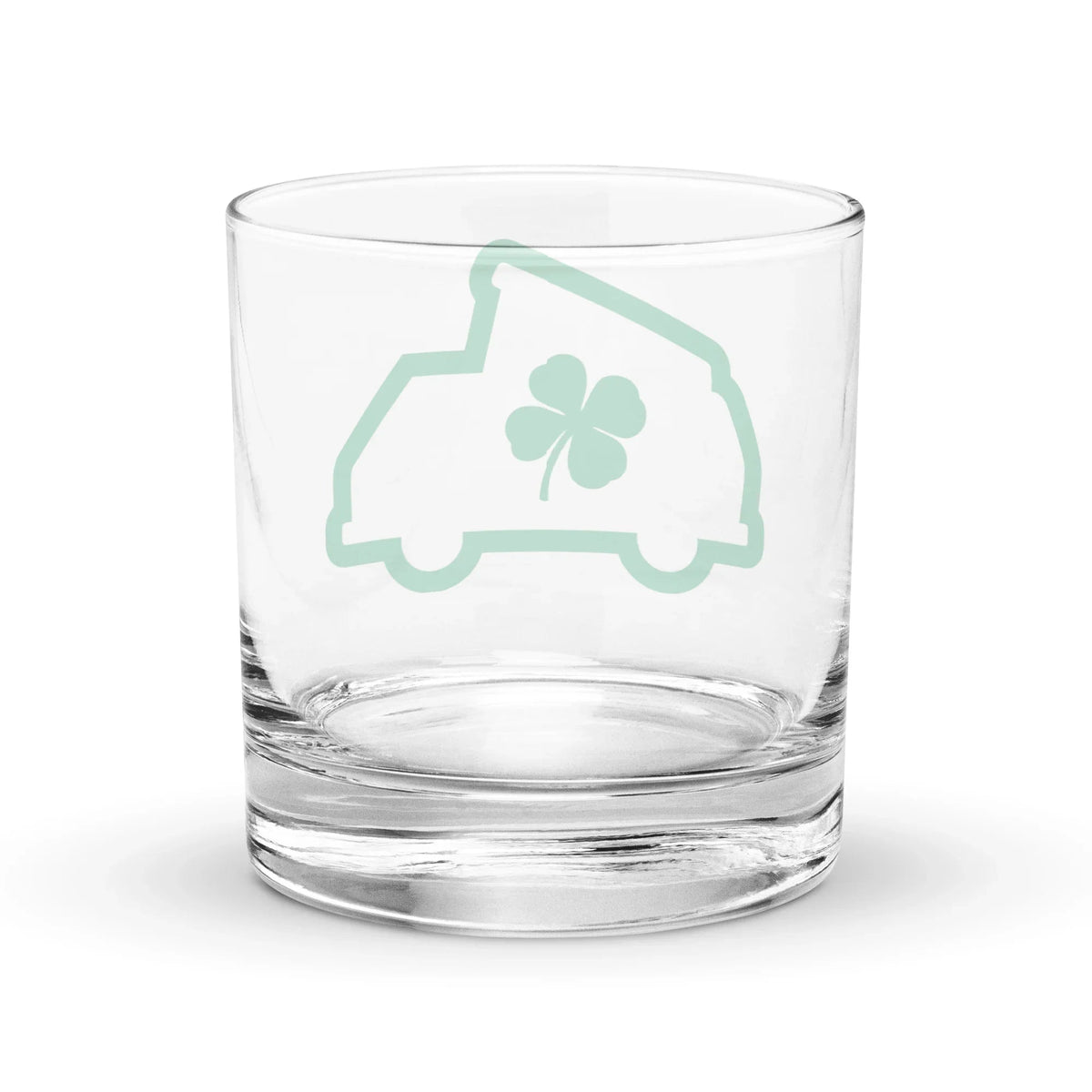 Lucky Westy Rocks Glass
