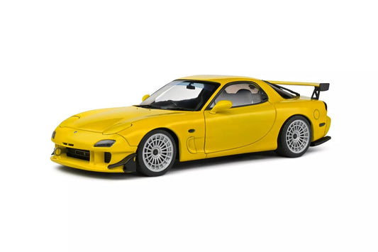 Solido 1994 Mazda RX7 FD RS Streetfighter Yellow 1:18
