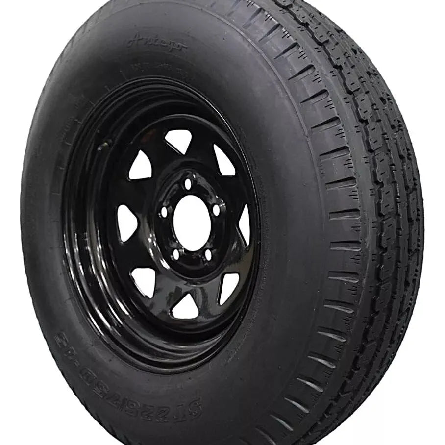 (Single Assembly) and Wheel 225/75D15 Highway Terrain Assembly – Optimized for High Load Performance, 15.0-Inch Rim, Load 113.0, Speed M | A15604500096208ST22575D15