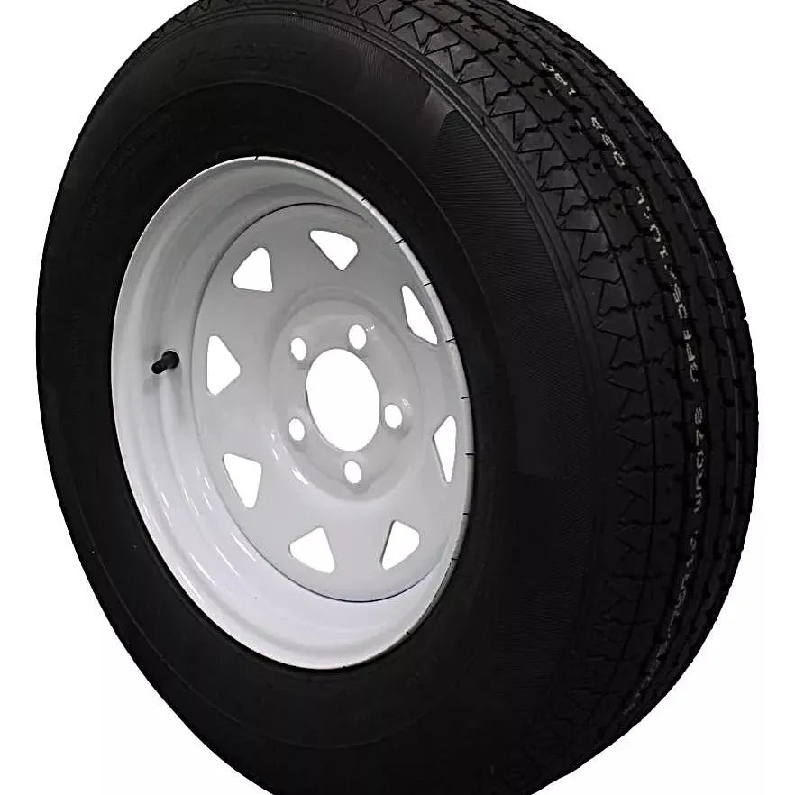 (Set of 2) and Wheel 205/75R14 Trailer Tire – Reinforced 8-Ply-Ply Design, 14.0-Inch Rim – Built for Long-Distance Hauling & Stability | A140554020116108ST20575R14-B2
