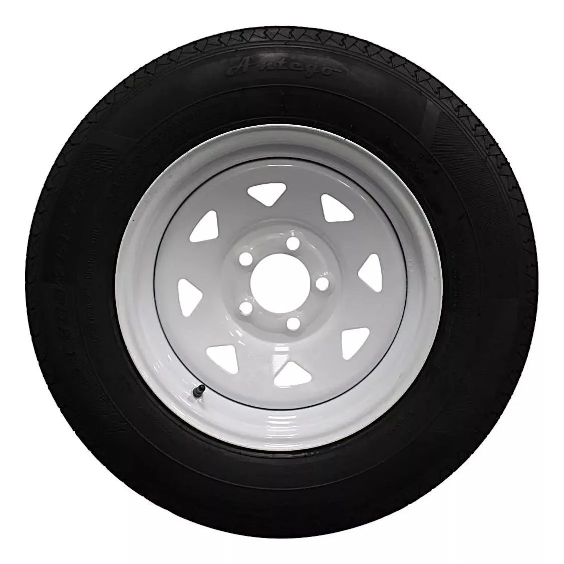 (Set of 4) and Wheel 205/75R15 Highway Terrain Trailer Tire & Wheel – 15.0-Inch Pre-Mounted Rim, 8-Ply-Ply Build, Perfect for Utility & Cargo Use | A15604500116108ST20575R15-B4