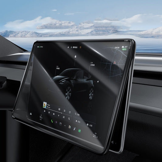 Tesery Screen and Bezel Protection in one piece for Model 3 / Y