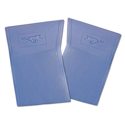 Scott Drake Rubber Pony Floor Mats - 656513086BL