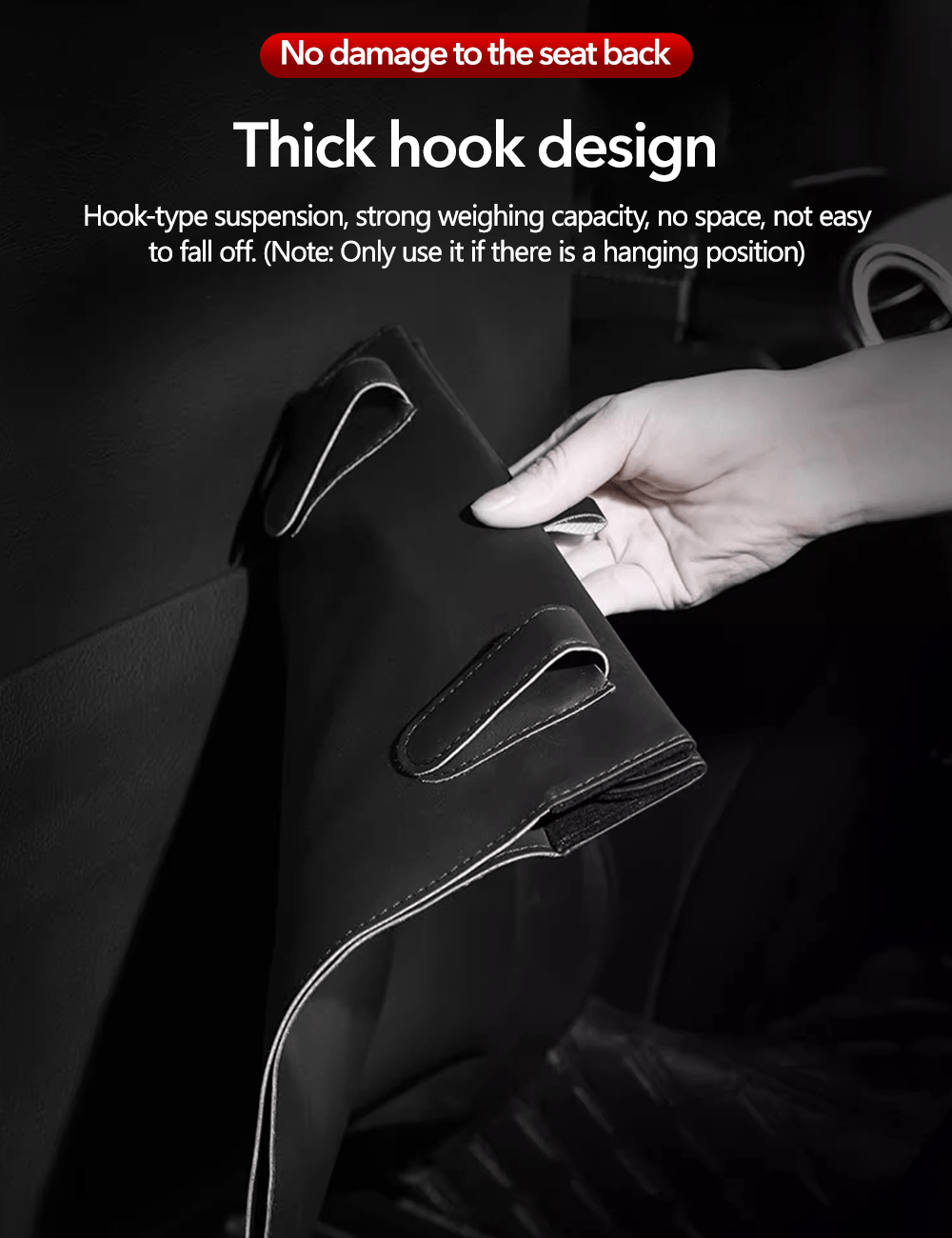 Tesery Seat Back Sunde Trash Bag for Tesla