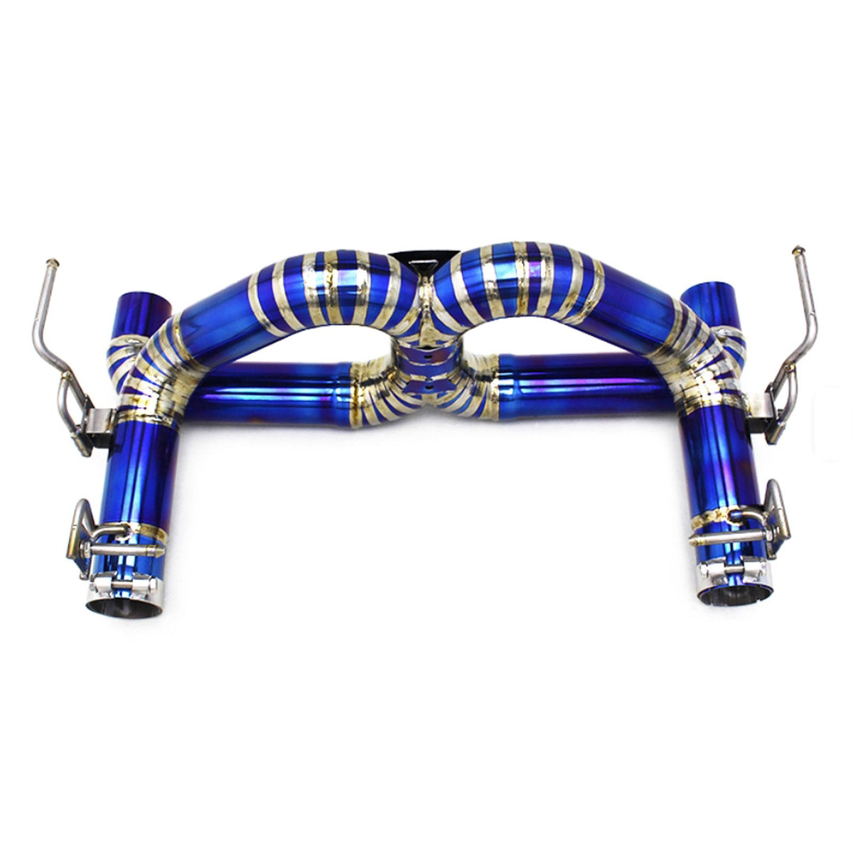 Bull Boost Titanium Straight Exhaust System for Ferrari 488 GTB Spider Pista