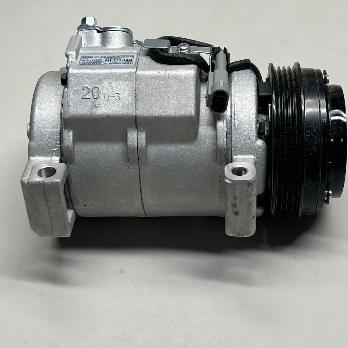 SIGMA RADIATOR JP A/C Compressor 9.5"x7.5"x6.5" Gray HFC134a - image 2
