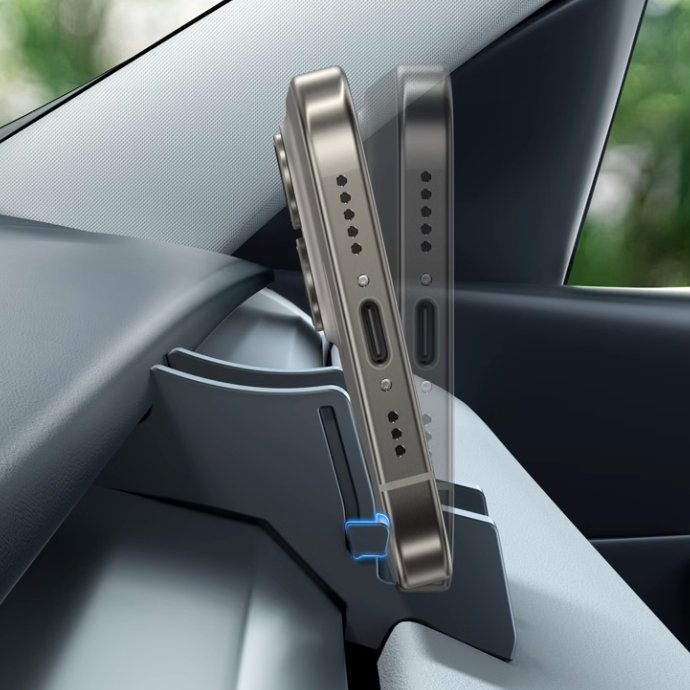 Tesery Silicone Phone Holder for Tesla Model 3 Highland & Model Y Juniper & Model YL