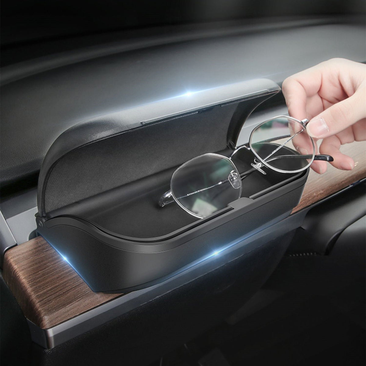 Tesery Silicone Sunglasses Holder For Tesla Model 3/Y