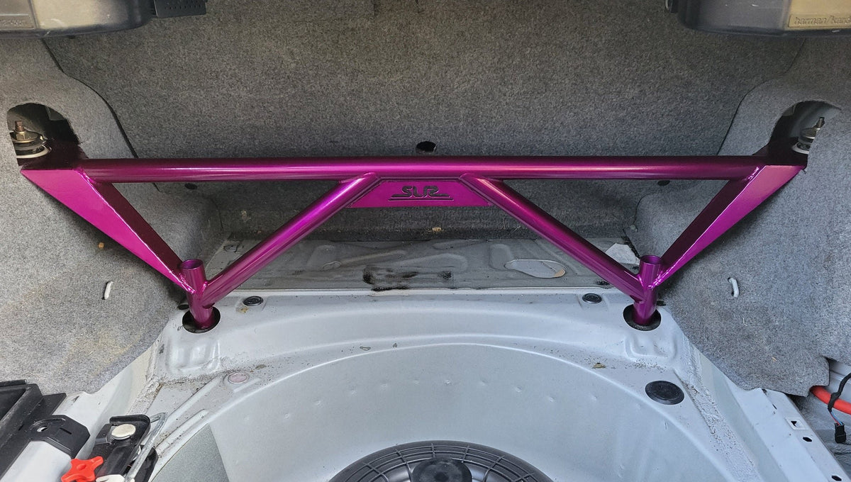 SLR Speed E46 M3 BMW Rear Floor Subframe to Shock Tower Brace - image 3