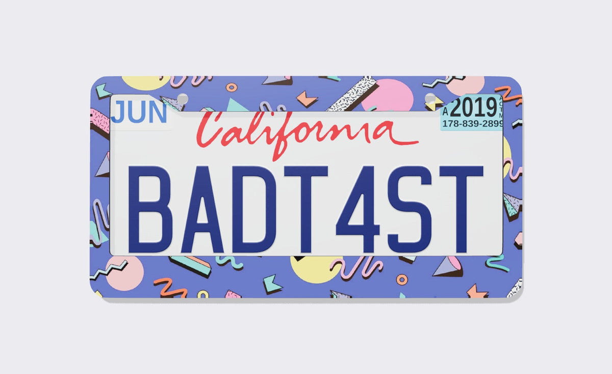 Solo Jazz Cup v4 License Plate Frame