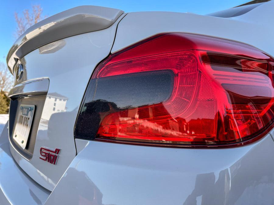 USA Special Edition Dark Galaxy Tail Light Overlays - 2015-2021 WRX / STI