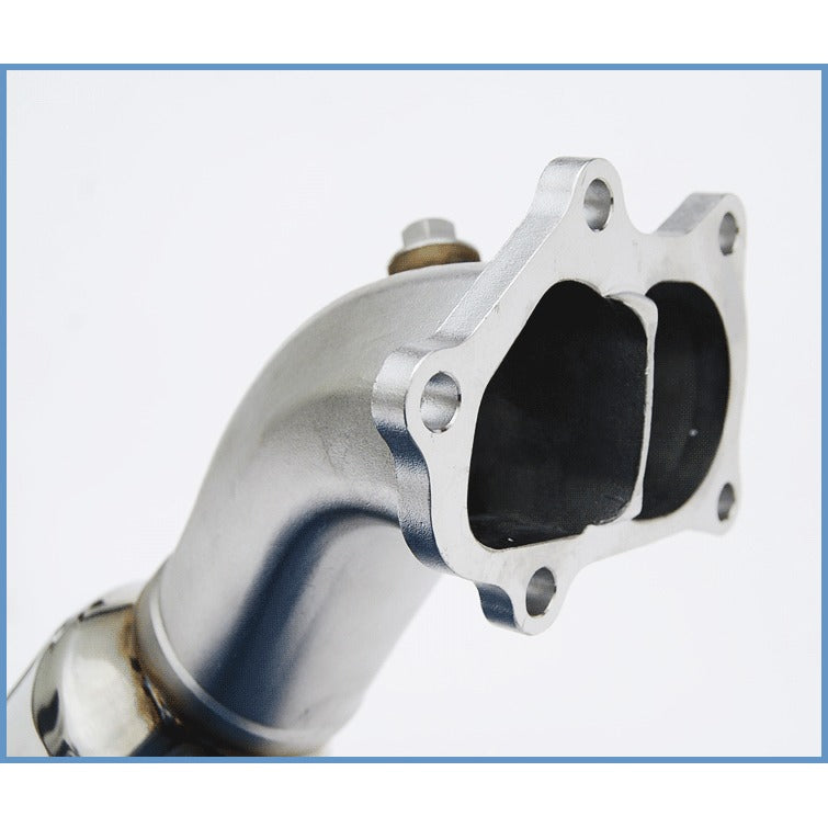 JDMuscle Invidia [08-14 WRX, 08-21 STI] High Flow Cat w/ Extra 02 Bung Downpipe