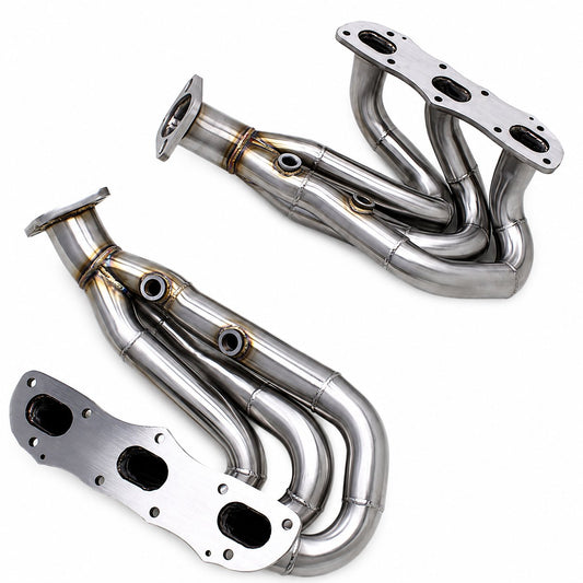 Stainless Steel Long Tube Headers for Porsche 981 Cayman Boxster