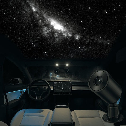 Tesery Starry Sky Sunroof Projector Ambient Lighting for Tesla丨 Galaxy Lighting Effect