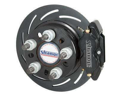 Strange Engineering Dual brake kit /'57-'64 Olds /2 pc rotor /hard pads - B1700WCDM2