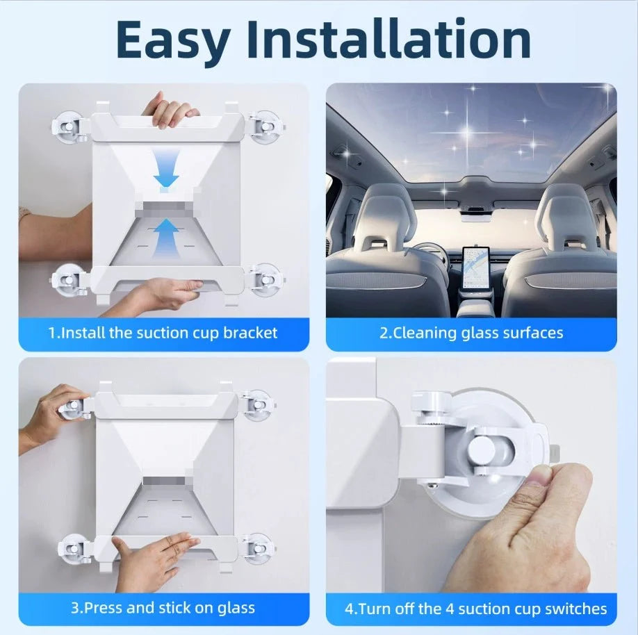 Tesery Suction Cup Mount for Starlink Mini