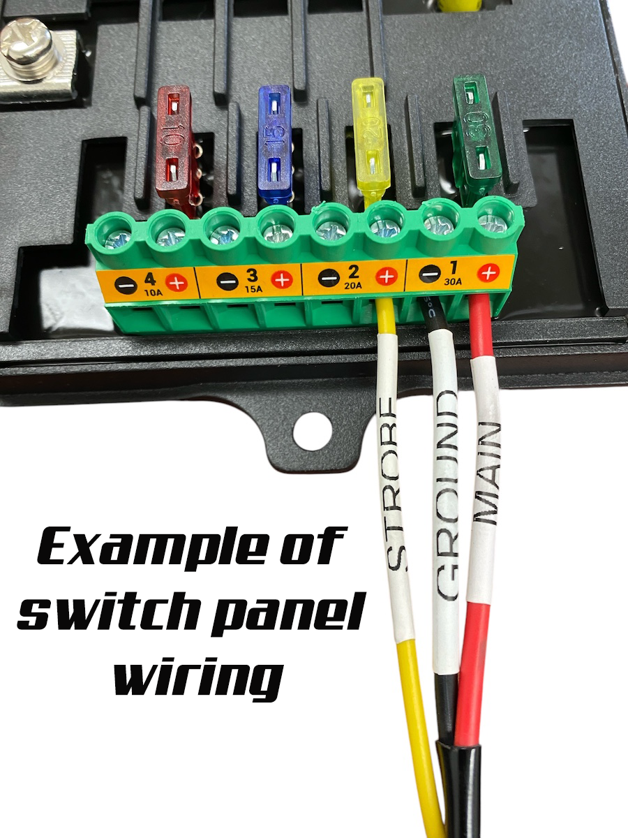 Chase LED Light Bar Switch Adapater Harness