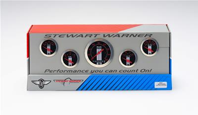 Stewart Warner Muscle Series Gauge Kits - 838447