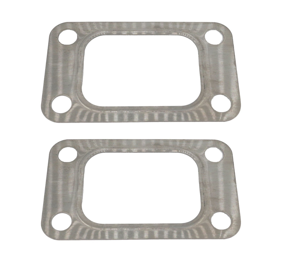 Bull Boost 2 x Pack Garrett T4 Turbo Inlet Flange Gasket 4 Bolt 304 Stainless Steel USA New