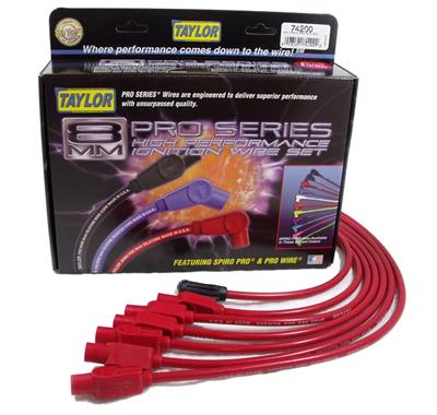 Taylor Cable Taylor Spiro-Pro Spark Plug Wire Sets - 74200