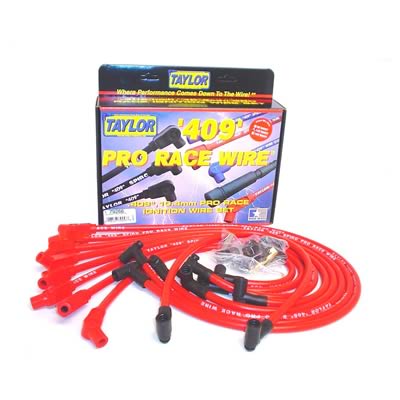 Taylor Cable Taylor 409 Pro Race Spiro-Wound 10.4mm Spark Plug Wires - 79266