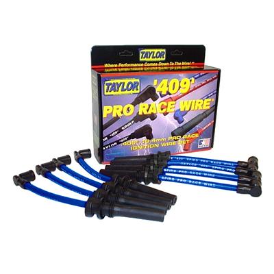 Taylor Cable Taylor 409 Pro Race Spiro-Wound 10.4mm Spark Plug Wires - 79610